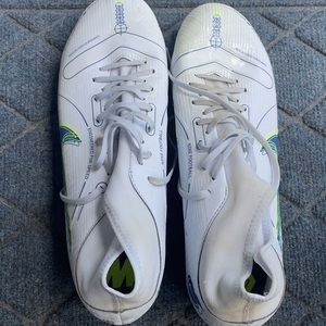 Nike Mercurial Superfly 8 Academy FG Soccer Cleats, Grey/Blue, Size Men 11.